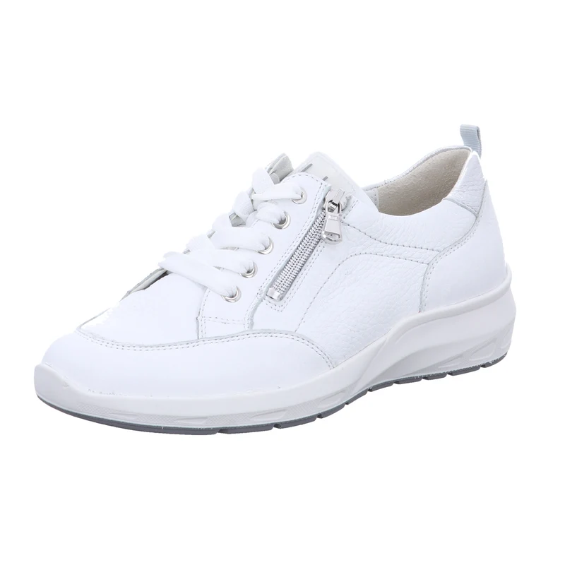Waldläufer Schnürschuh M-Tonia weiß-kombi.