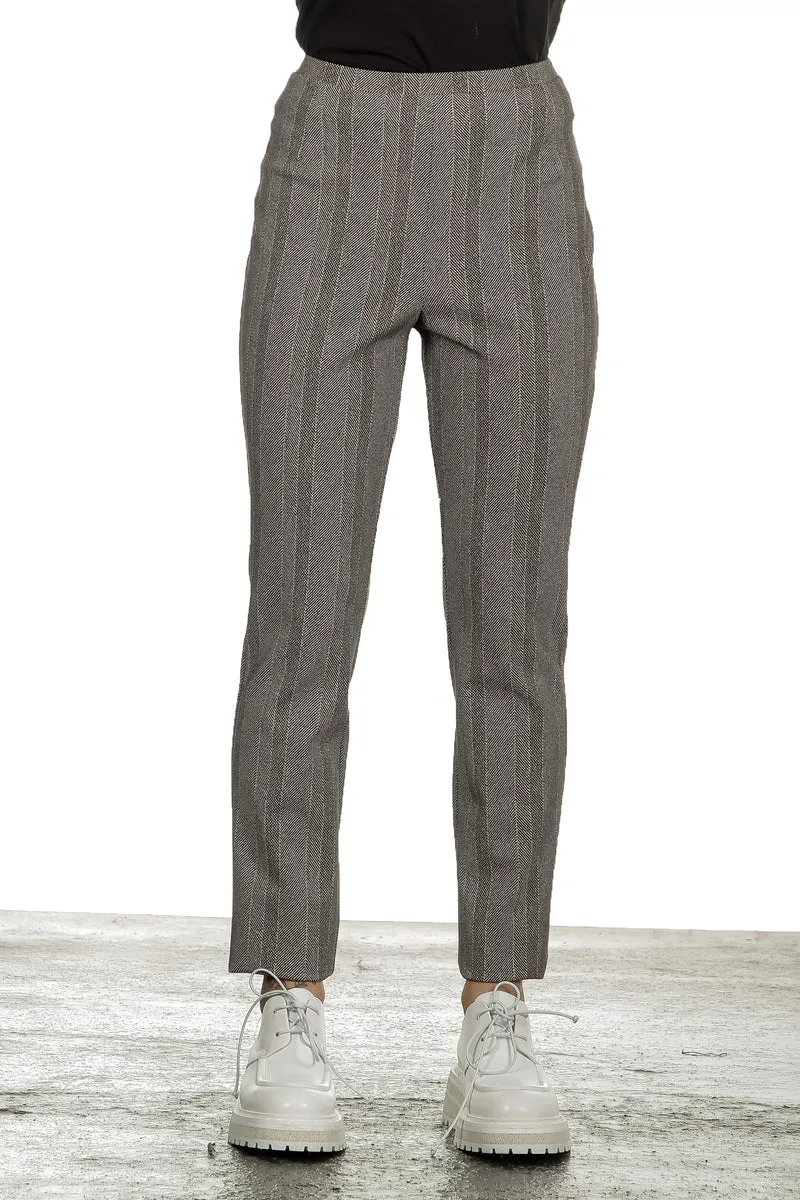 Schella Kann 2 Damen Hose mit Print schwarz weiß