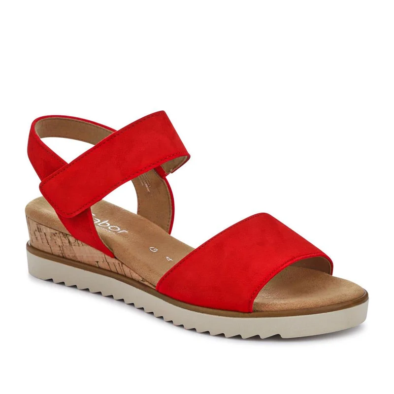 Raynor Gabor Wedge Sandals - GAB39511 / 325 072 - Red