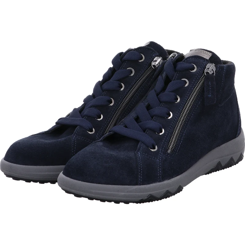 Waldläufer Stiefelette H-Teresa blau