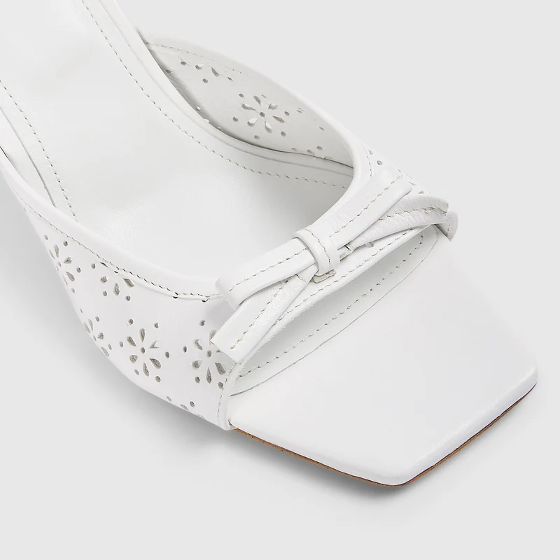 Capri Kitten-Heels - Weiß