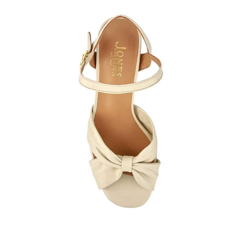 Imani Leather High Heel Shoes - IMANI / 327 789 - Cream