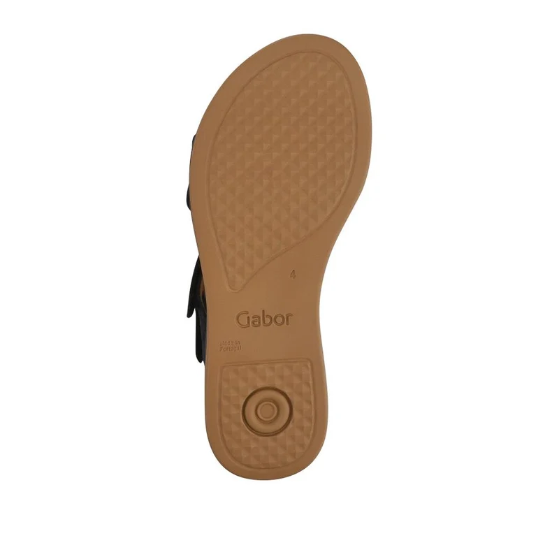 Nubuck Leather Touch-Fasten Sandals - GAB41522 / 327 028 - Navy