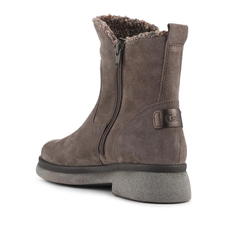 Duchess Gabor Wide Fit Leather Ankle Boots - GAB42521 / 327 886 - Taupe