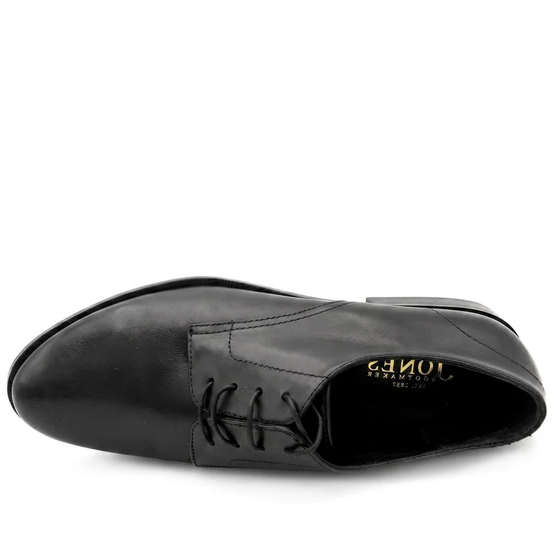 Liliana Leather Smart Derby Shoes - LILIANA / 330 045 - Black Leather