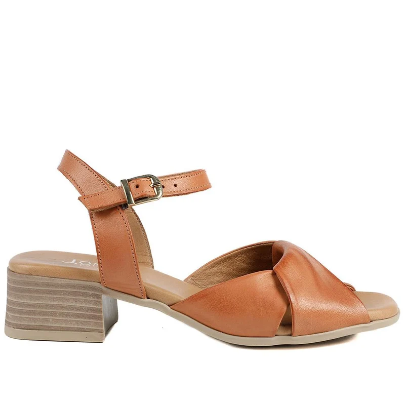 Jaira Leather Buckle Fasten Sandals - JAIRA / 329 439