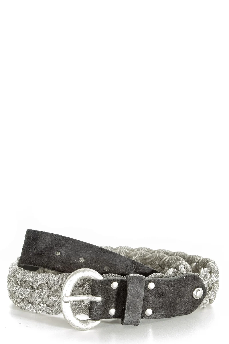 NANNI Metall Kettengürtel in silber