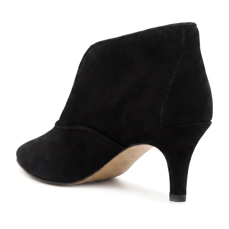 Kalliope Smart Leather Stiletto Ankle Boots - KALLIOPE / 329 779 - Black