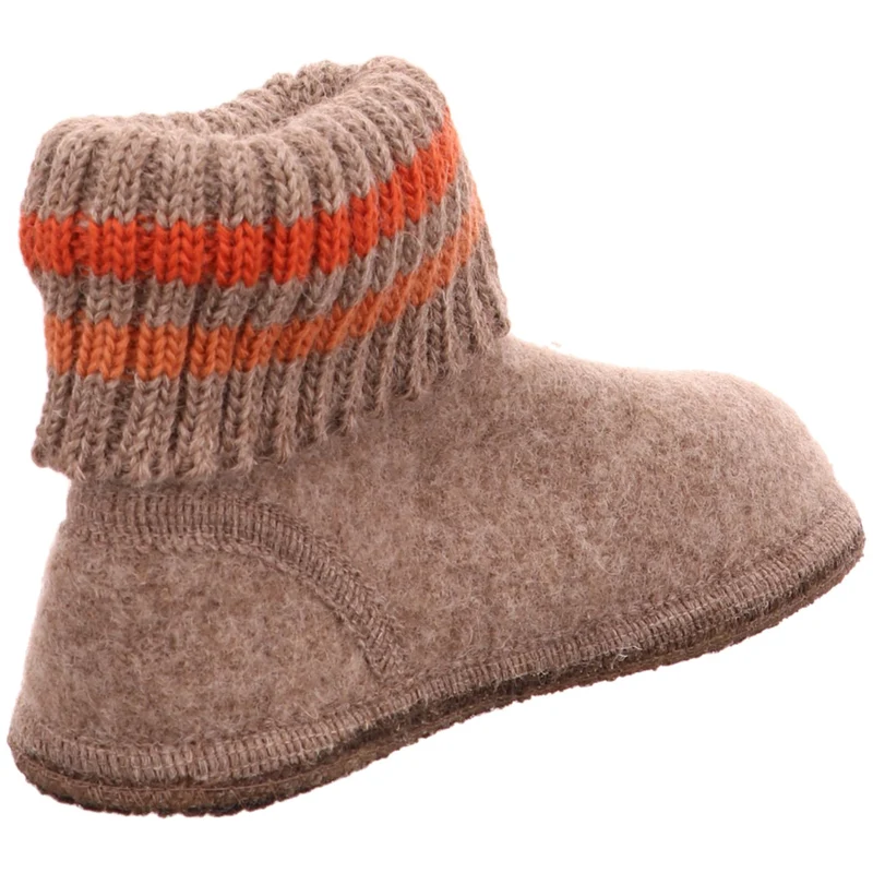 Haflinger Hausschuh Paul beige