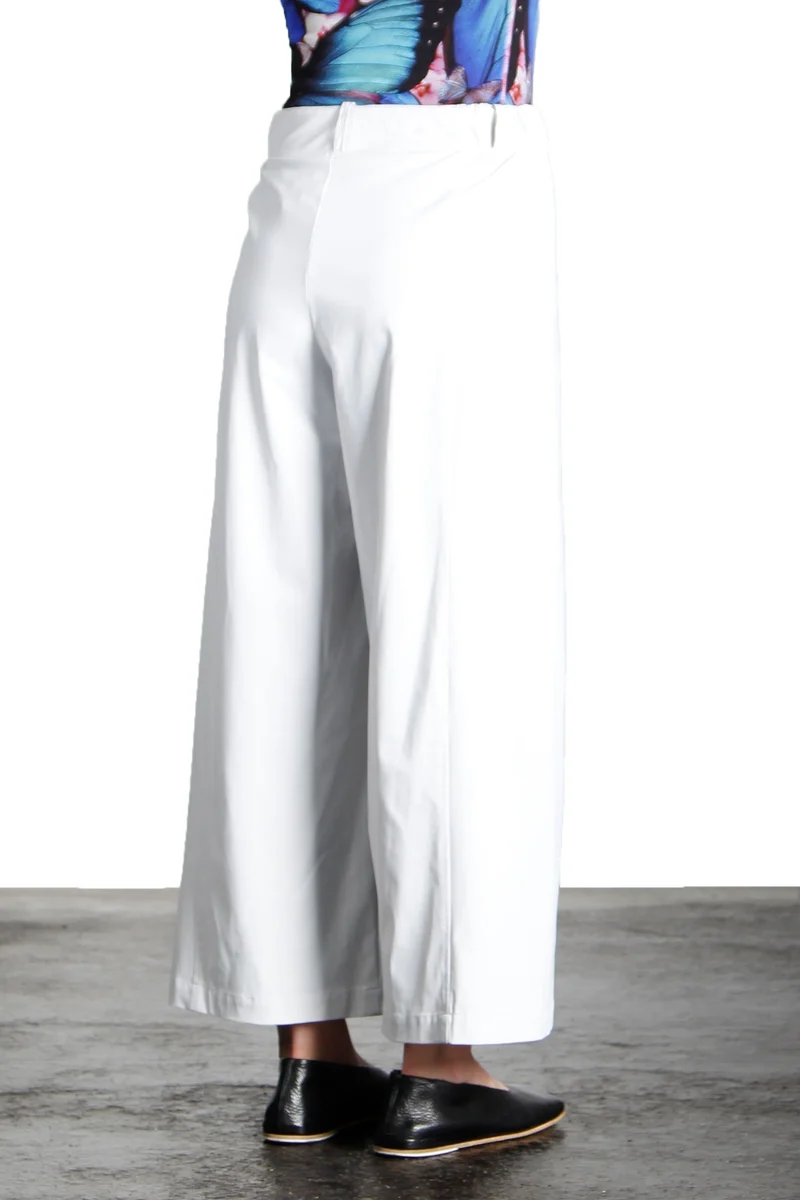 Yukai Damen Hose Culotte weiß