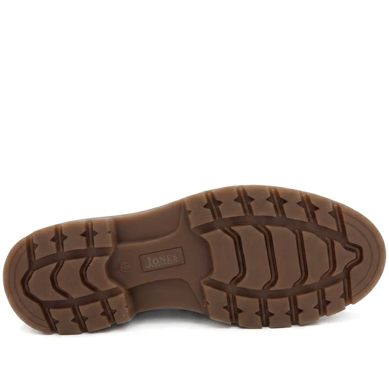 Peregrine Chunky Leather Penny Style Shoes - PEREGRINE / 330 106 - Brown