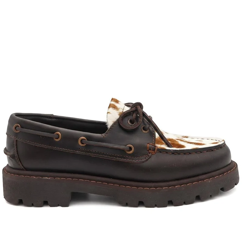 Perdita Leather Platform Moccasins - PERDITA / 328 592