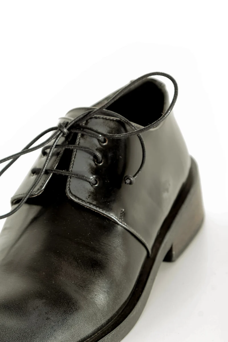 Marsèll Damen Absatz Schnürschuhe SPATOLETTO-DERBY schwarz