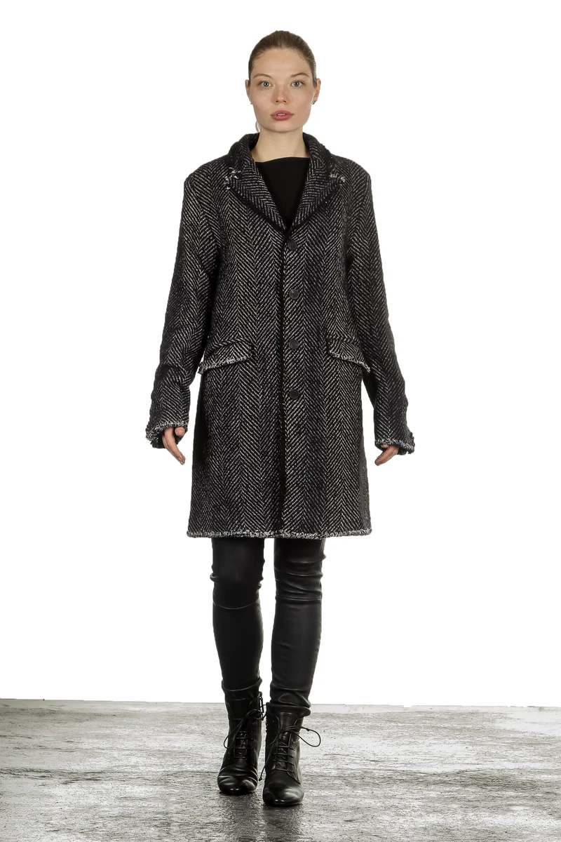 AVANT TOI Woll Mantel unisex multicolor