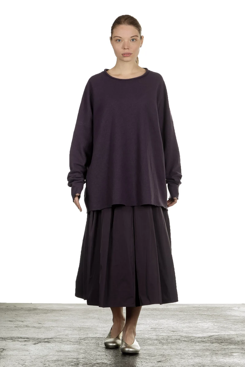 Katharina Hovman Damen Rock violett