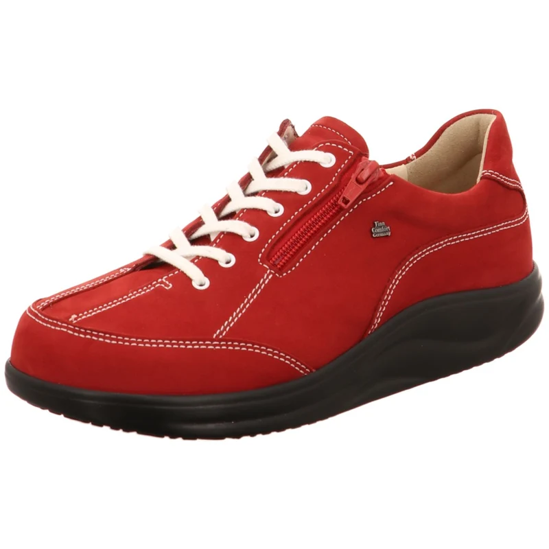FinnComfort Schnürschuh OTARU rot