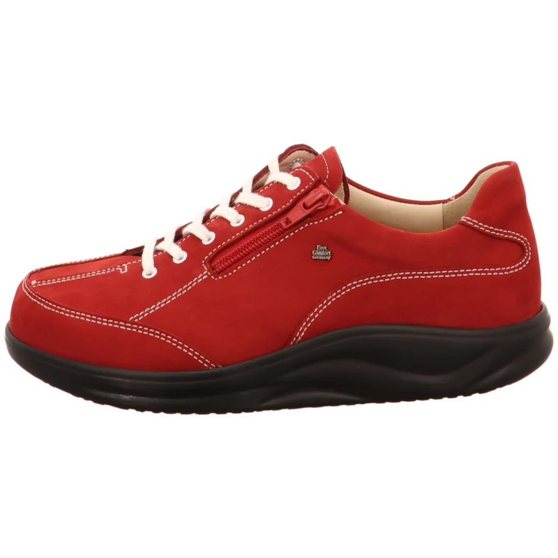 FinnComfort Schnürschuh OTARU rot