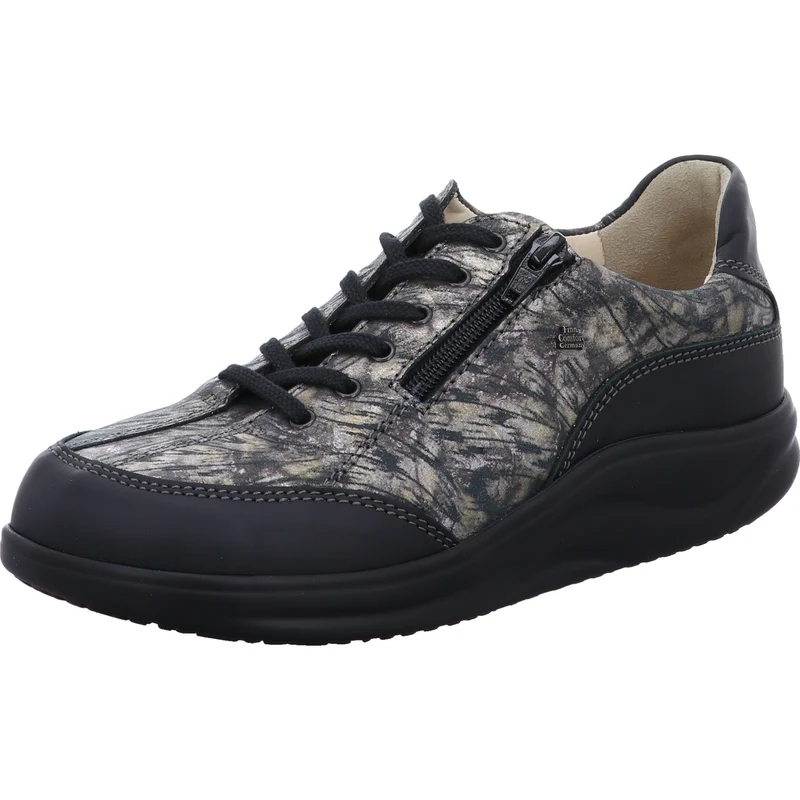 FinnComfort Schnürschuh OTARU metallic