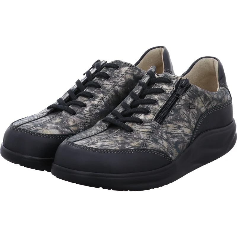 FinnComfort Schnürschuh OTARU metallic