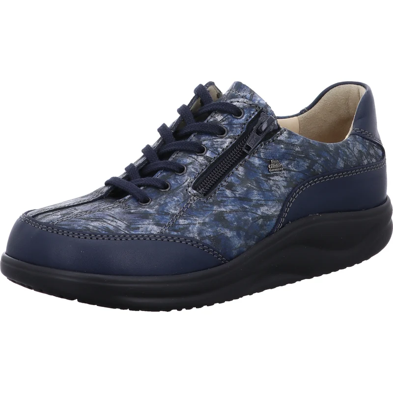 FinnComfort Schnürschuh OTARU blau