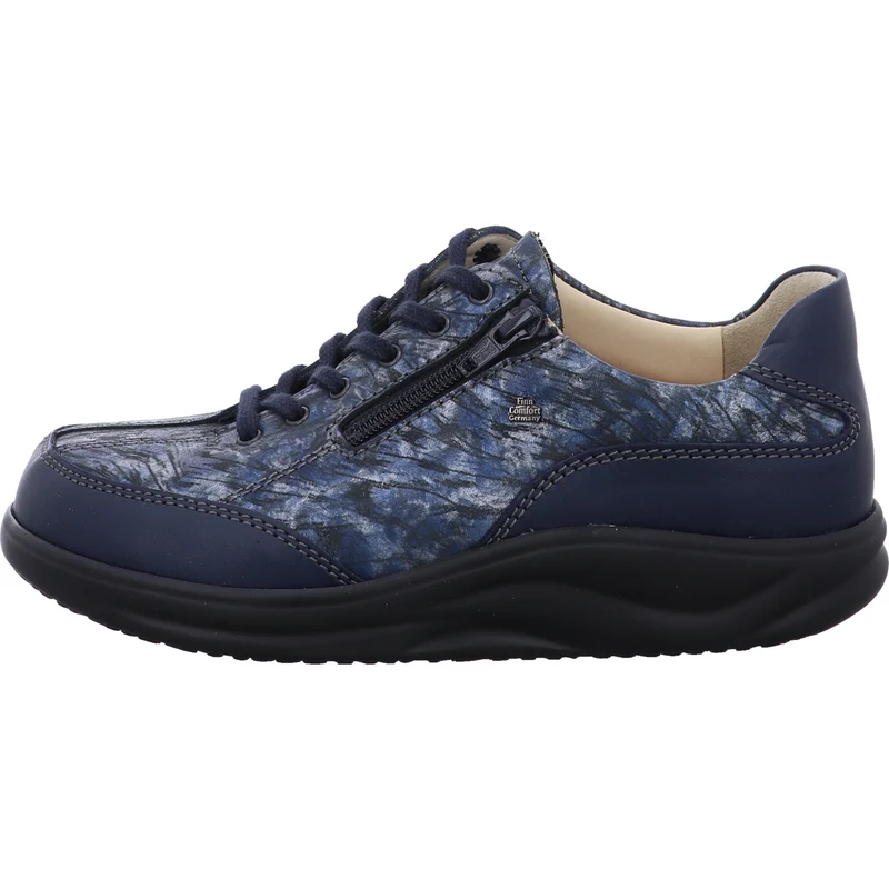 FinnComfort Schnürschuh OTARU blau