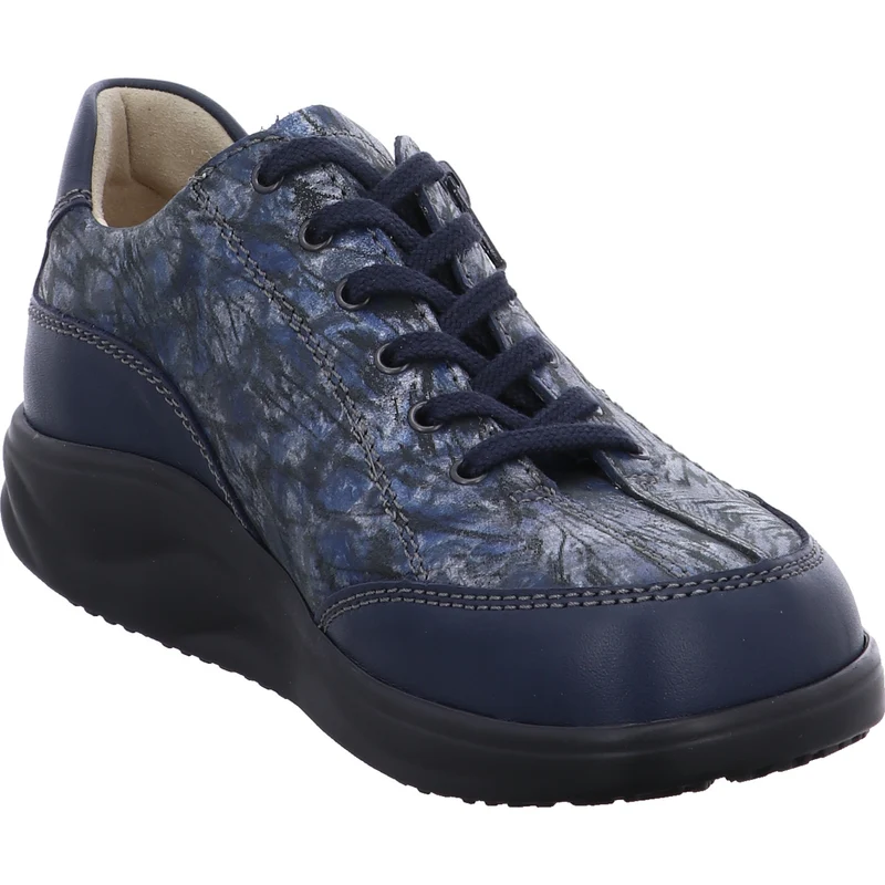 FinnComfort Schnürschuh OTARU blau