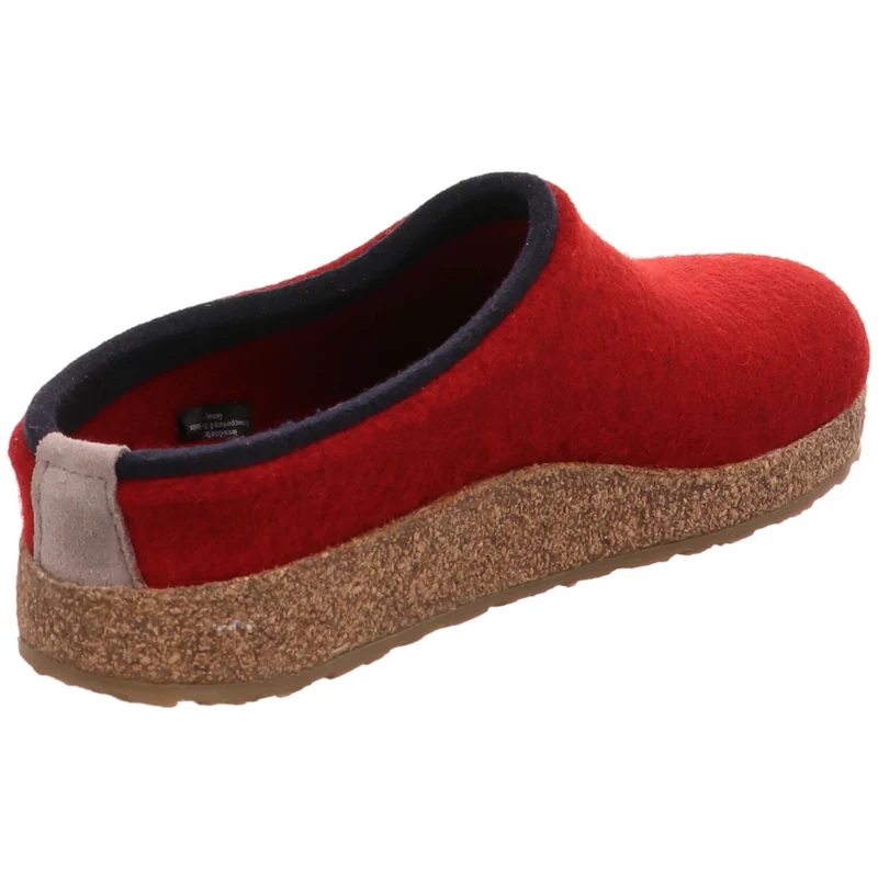 Haflinger Hausschuh Kris rot