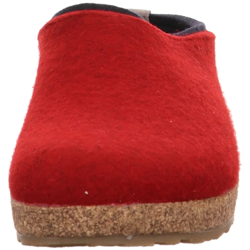Haflinger Hausschuh Kris rot