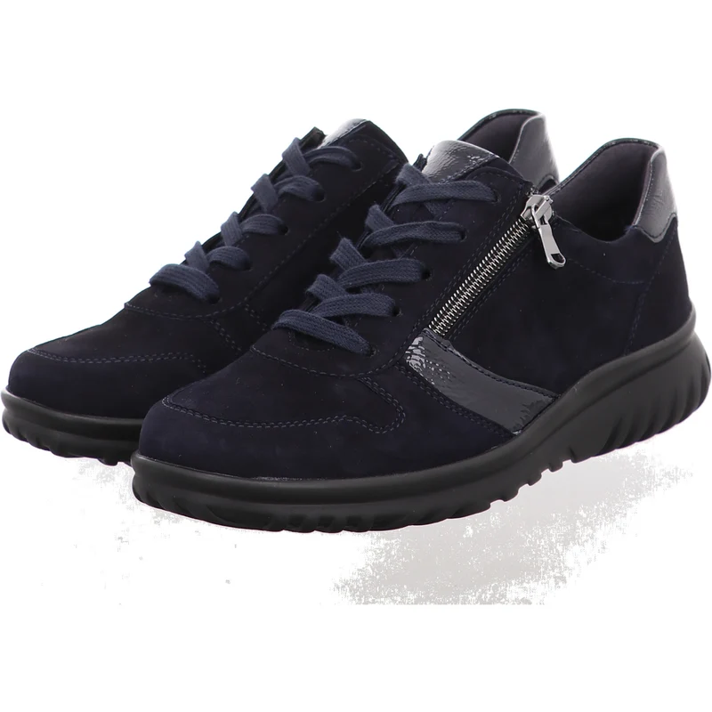 Semler Schnürschuh Lena blau
