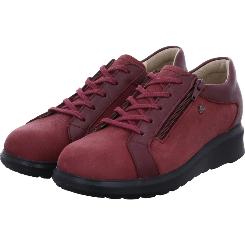 FinnComfort Schnürschuh LISBOA rot