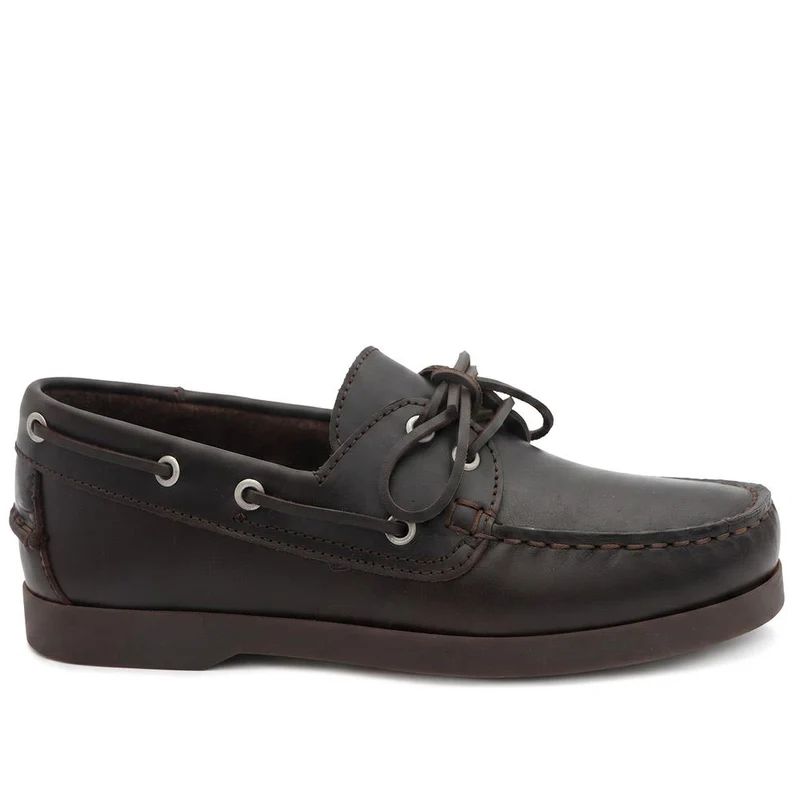 Patrizia Leather Boat Shoes - PATRIZIA / 322 369