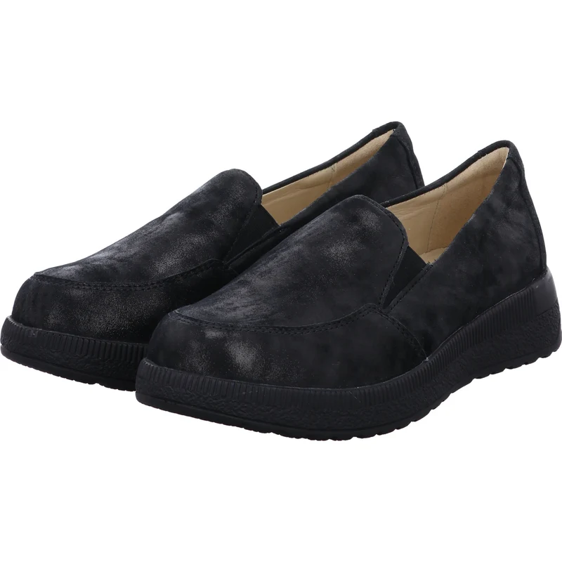 Fidelio Slipper Holy schwarz