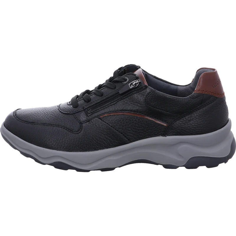 Waldläufer Schnürschuh H-Max schwarz