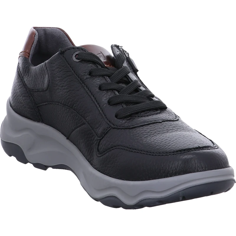 Waldläufer Schnürschuh H-Max schwarz