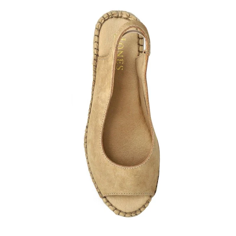 Wide-Fitting Leather Sandals - ROSANNAWIDE / 327 521 - Sand