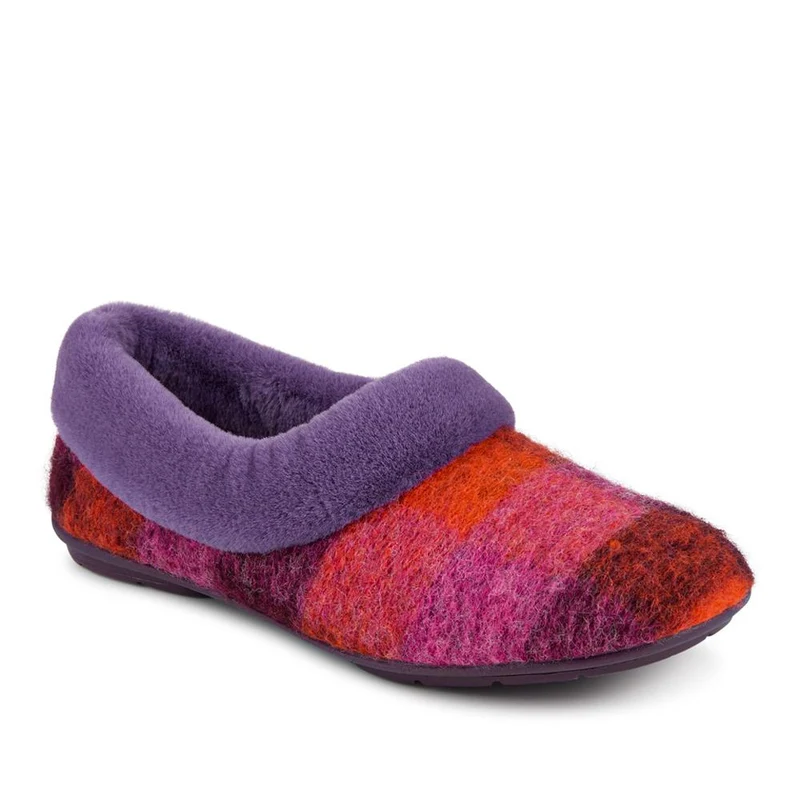 Floria Fur Slippers - FLORIA / 328 544 - Purple Multi