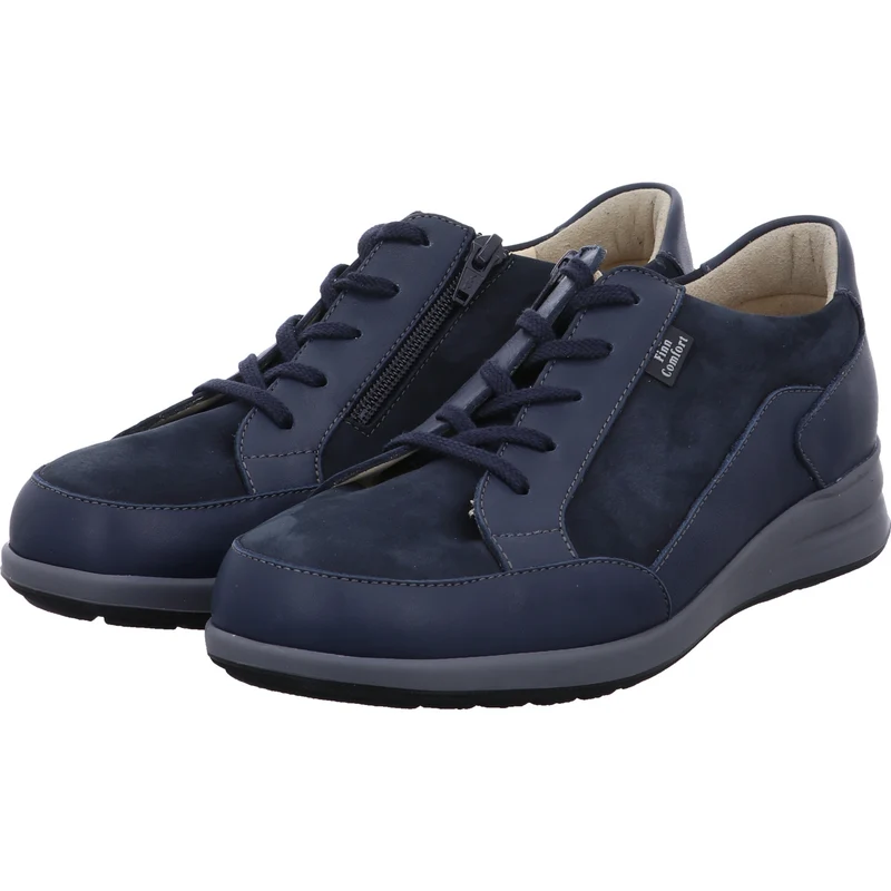 FinnComfort Schnürschuh PRATO blau
