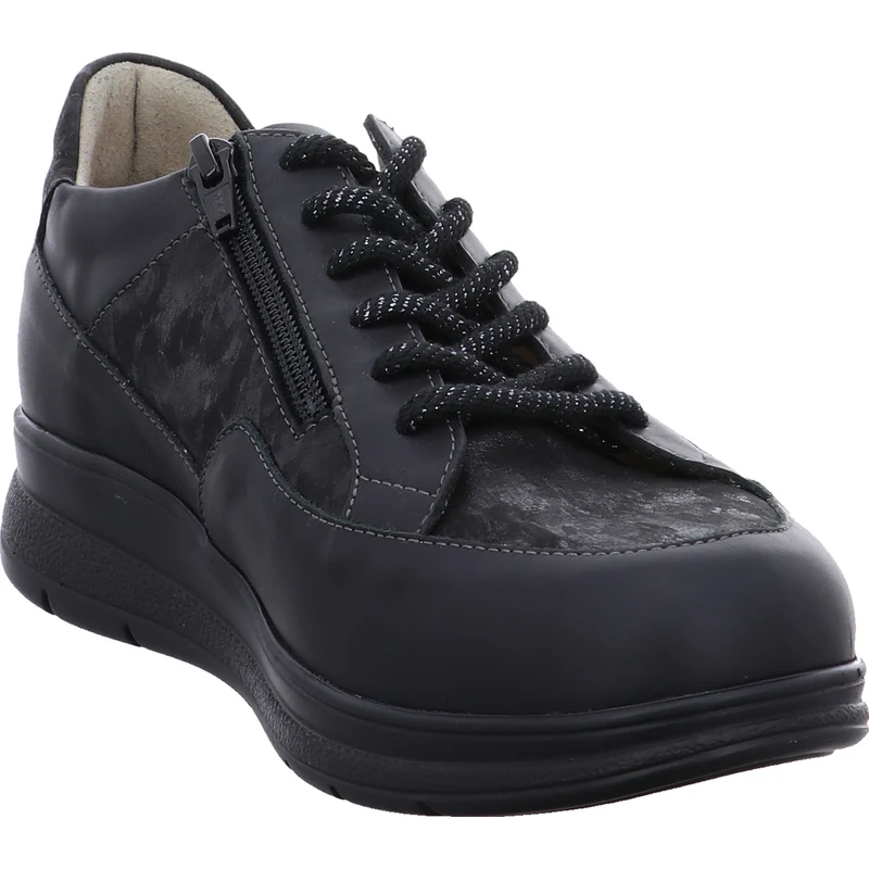 FinnComfort Schnürschuh TOULON schwarz