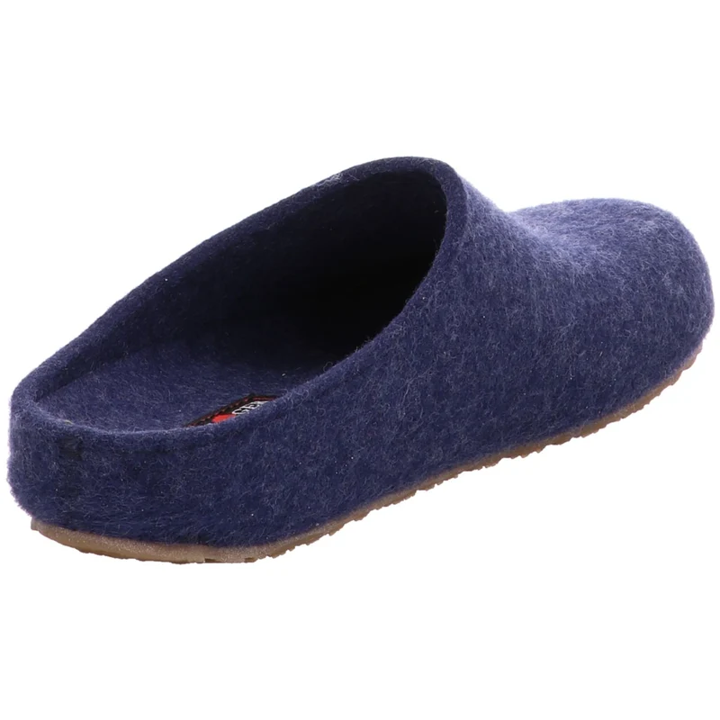 Haflinger Hausschuh Michl blau