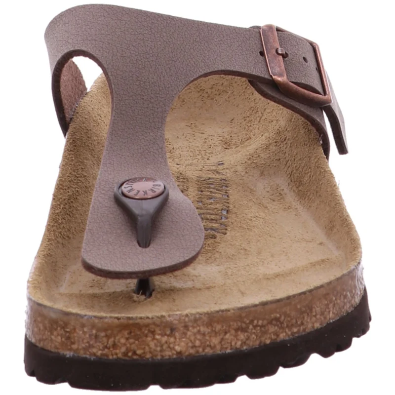 Birkenstock Pantolette Gizeh d'braun
