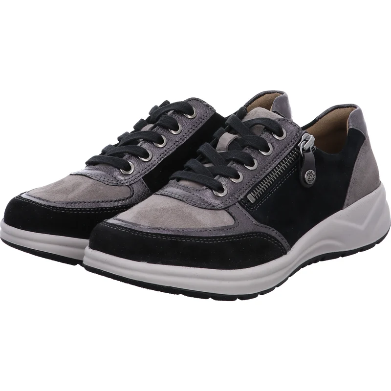 Fidelio Schnürschuh Hiker schw.-kombi.