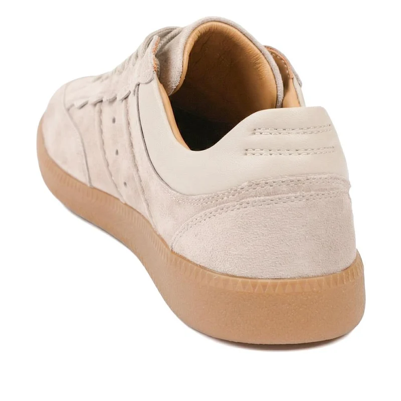 Anouk Leather Lace Up Trainers - ANOUK / 329 014 - Sand