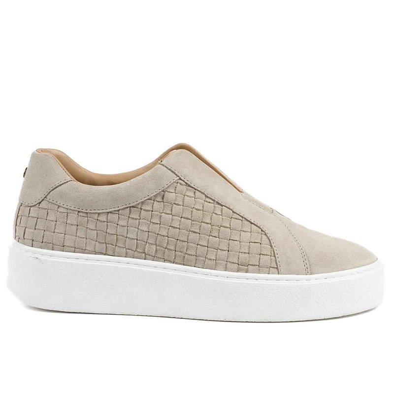 Fernanda Slip-on Trainers - FERNANDA2 / 325 349 - Sand Suede