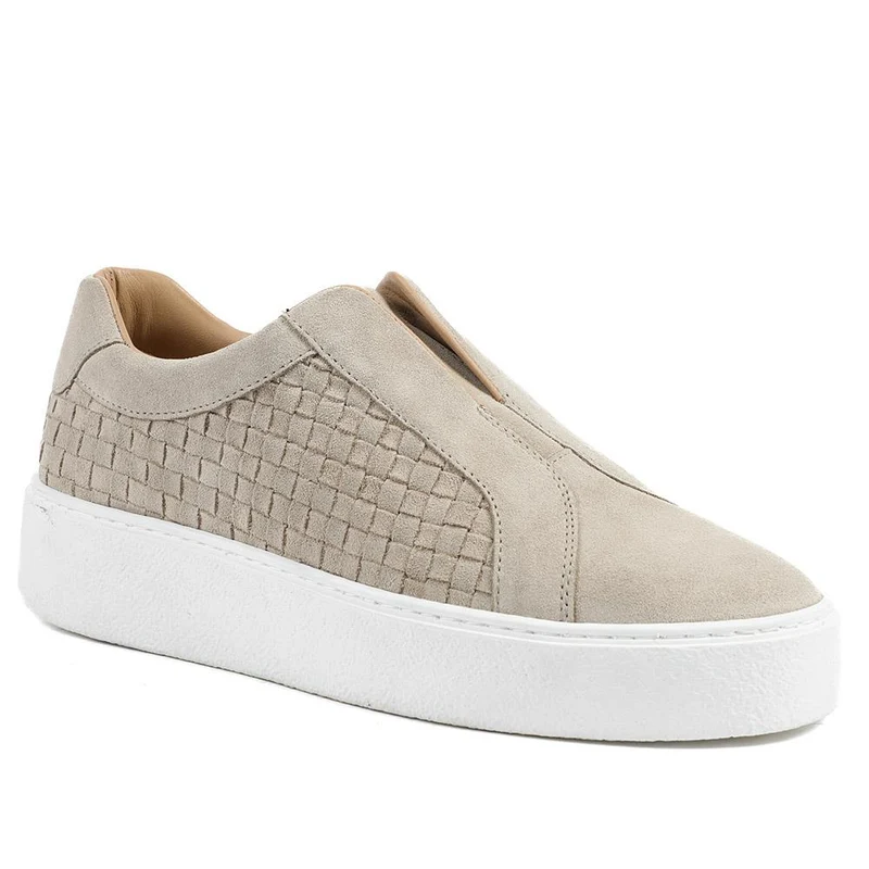 Fernanda Slip-on Trainers - FERNANDA2 / 325 349 - Sand Suede