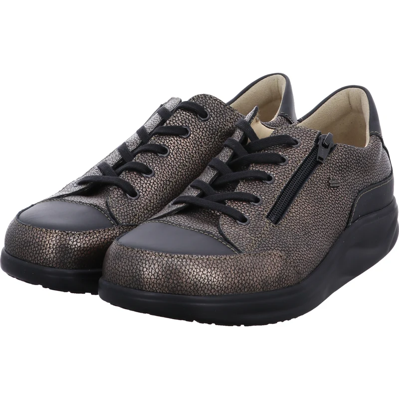 FinnComfort Schnürschuh HACHIOUJI metallic