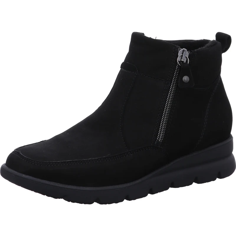 Waldläufer Stiefelette H-Bruni schwarz
