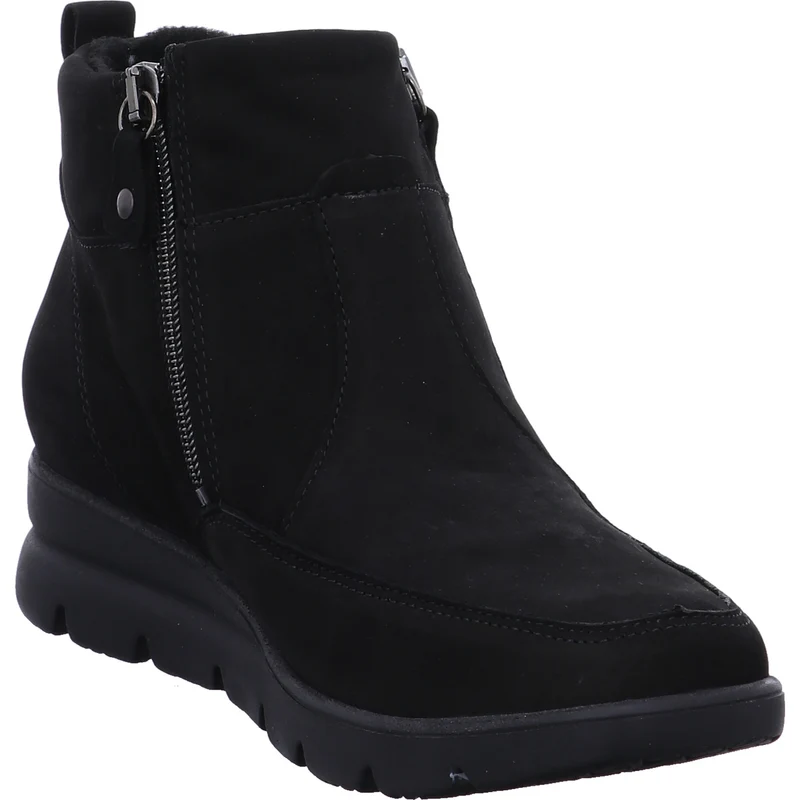 Waldläufer Stiefelette H-Bruni schwarz