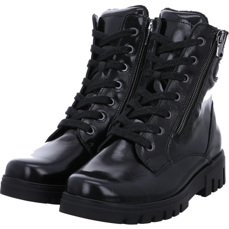 Waldläufer Stiefelette H-Serena schwarz