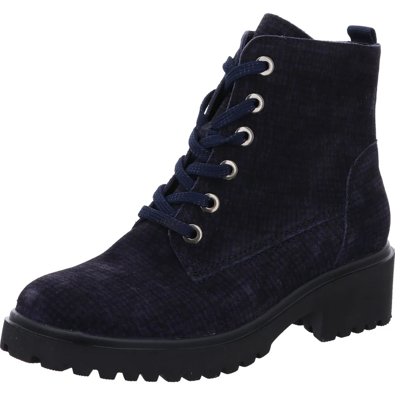 Waldläufer Stiefelette H-Luise blau