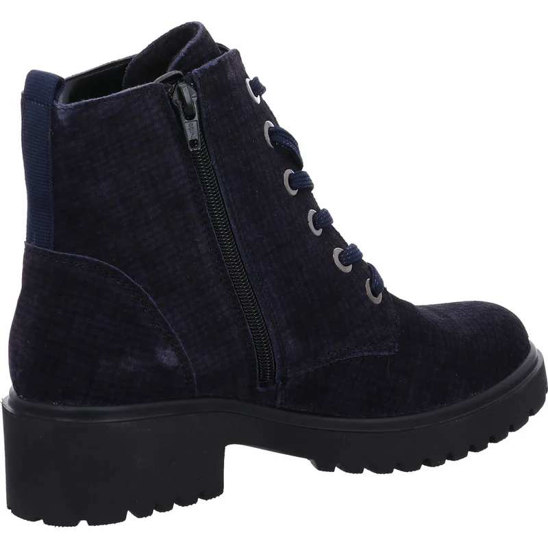 Waldläufer Stiefelette H-Luise blau